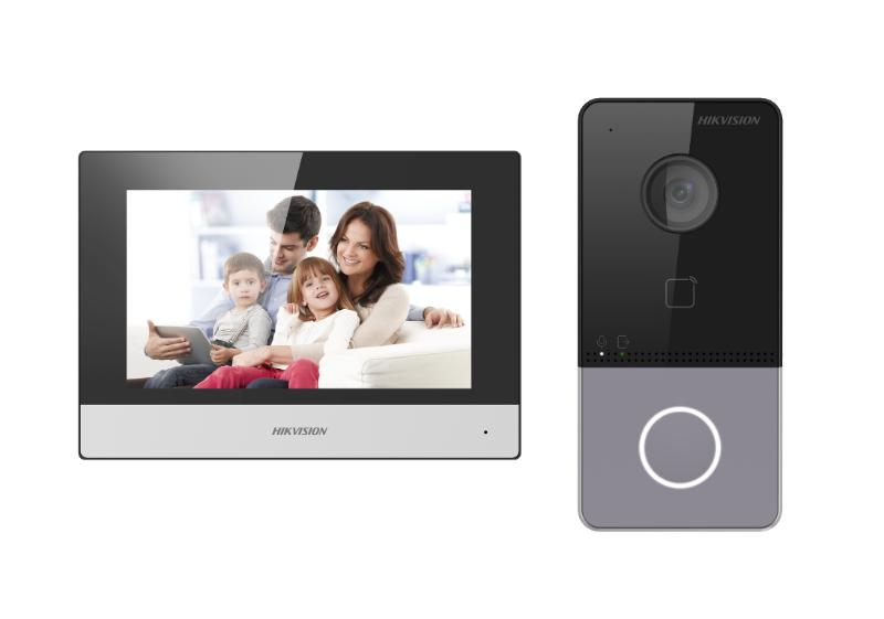 [VPT-HIK-KIS603P] Kit de videoportero IP Wi-Fi Hikvision DS-KIS603-P