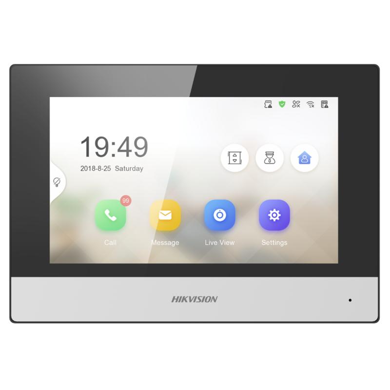 [VPT-HIK-KH6320WTE1] Monitor de videoportero IP Hikvision DS-KH6320-WTE1 – 7"
