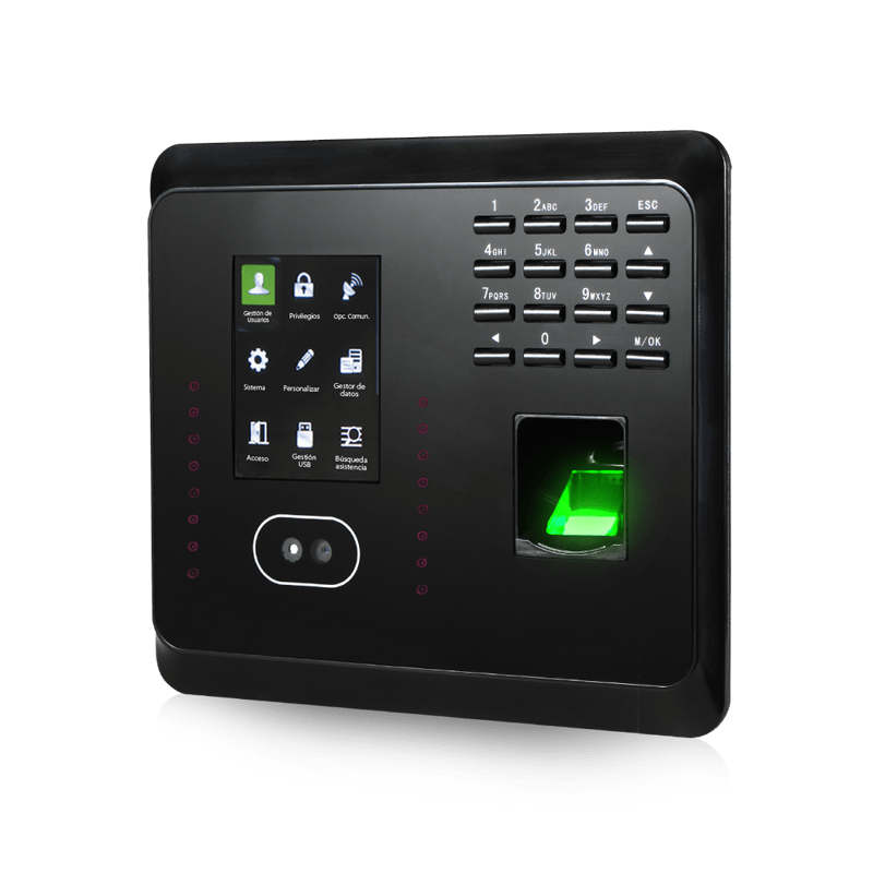 Reloj de asistencia ZKTeco MB360 – rostro y huella
