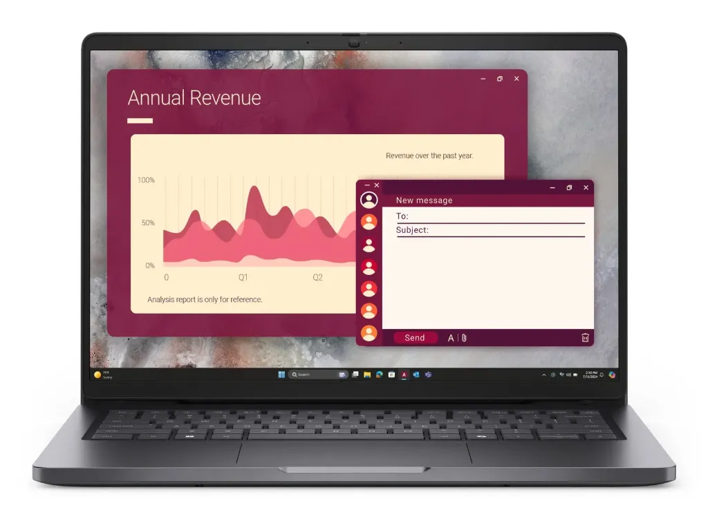 [7XNFP] Dell Pro 14 PC14250 - Laptop 14" - Core Ultra 5 225U - 16GB - 512GB SSD